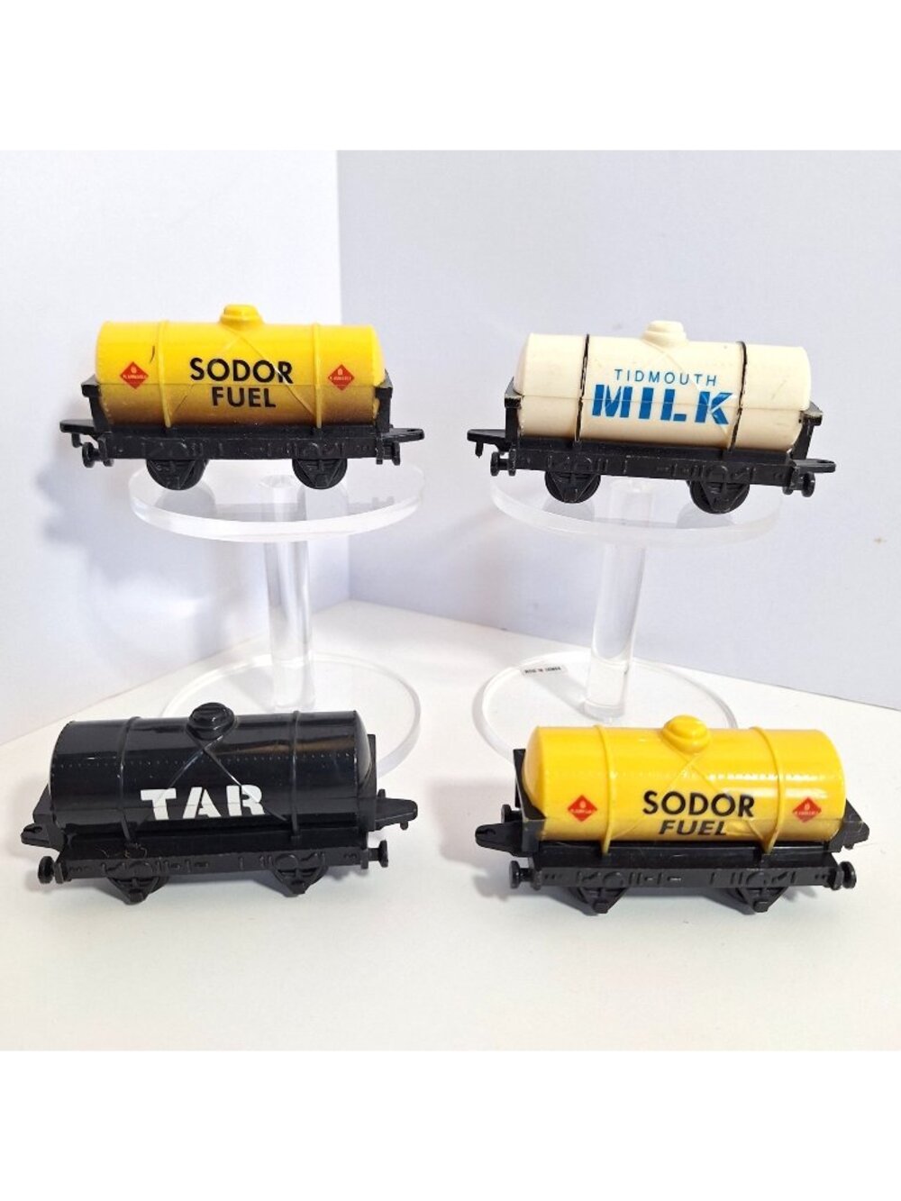 Thomas ERTL Sodor Fuel Milk Tar Tanker Train Lot Vintage 1993 Friends